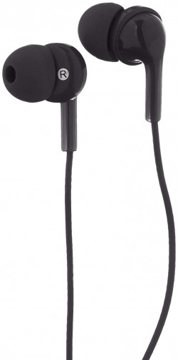 AmazonBasics in-Ear Headphones with Mic