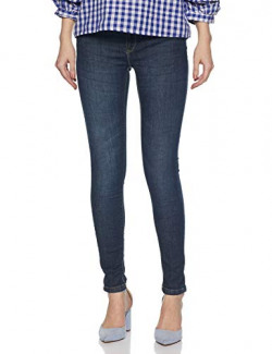 Leecooper Women's Slim Jeans (LCJS93402_Indigo_30)