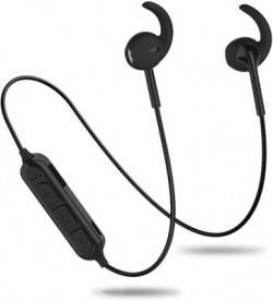 PTron Avento Pro v4.2 Sports Earbuds With TF Card Reader Bluetooth Headset(Black, In the Ear)