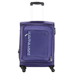 Kamiliant by American Tourister Kam Masai Polyester 58 cms Purple Softsided Cabin Luggage (KAM Masai SP Cabin Size-Purple)