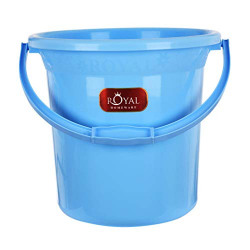 Fuscia Classical Unbreakable Strong Plastic Bathroom Bucket (18 L, Random Colour)