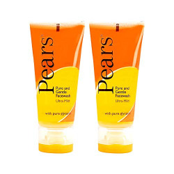 Pears Pure and Gentle Face Wash, 60 g (Pack of 2)