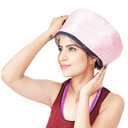 QERINKLE® Hair Care Thermal Head Hair Spa Cap Treatment with Beauty Steamer Nourishing Heating