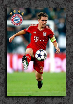Tamatina Bayern Munich Football Club Wall Poster - Philipp Lahm- HD Quality Football Poster