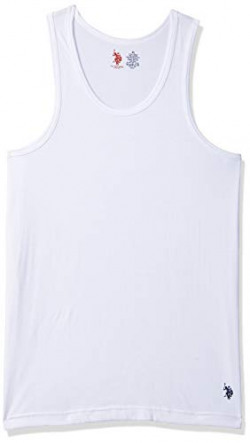 U.S. Polo Assn. Men's Solid Vest (I661-001-P1_White_M)