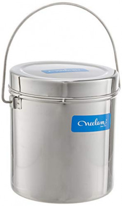 Neelam Stainless Steel 20 22G Milk Pot, 10500 ml, Silver