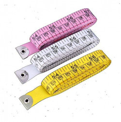 OFIXO Pack of 3 Durable Quality Tailors Measurement Tape (1.5 Imperial)