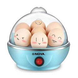 Nova Family NEC 1530 350-Watt 7 Eggs Electric Egg Cooker (Blue)