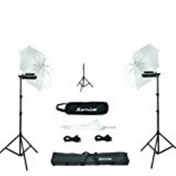 Sonia Pair Porta Umbrella Video Light 4 Still Video Photography Portable Studio Kit