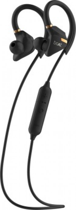 boAt Rockerz 315 Bluetooth Headset(Black, In the Ear)