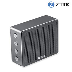 (Renewed) Zoook Rocker Chrome Metal Bluetooth Speaker with TF
