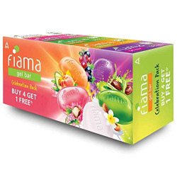 Fiama Di Wills Gel Bar, 125g (Pack of 4)  with 1 Multi-Variant