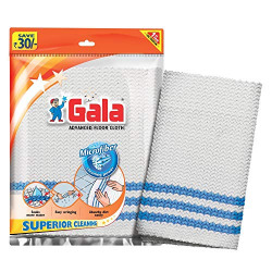 Gala Microfiber Advance Floor Cleaning Cloth(Pocha) for Mopping - Pack of 1
