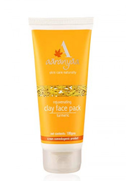 Aaranyaa Rejuvenating Clay Face Pack Turmeric - 100 gm