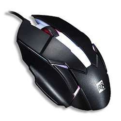 BRIX R8 Gaming Mouse Wired, 8 Programmable Buttons, Chroma RGB Backlit, 7200 DPI Adjustable