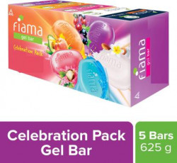 Fiama Gel bar Celebration Pack, 125g (Buy 4 Get 1 Free)  (625 g)