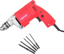 Foster FPD-010A 400W drill machine FPD-010A with 5 High Quality Bits Pistol Grip Drill(10 mm Chuck Size)