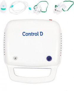 Control D Compressor Complete Kit with Child and Adult Masks Blue & White Nebulizer  (White, Blue)
