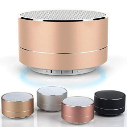 AQUA KMI Multi Function Bluetooth Speaker P-10 with Good and High Sound Quality for All Smartphones/iPhone/Android/iOS 5 Bluetooth Speaker Color May Vary