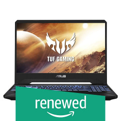 (Renewed) ASUS TUF Gaming FX505DD 15.6  FHD 120Hz Laptop GTX 1050 3GB Graphics (Ryzen 5-3550H/8GB RAM/1TB HDD/Windows 10/Stealth Black/2.20 Kg), FX505DD-AL185T