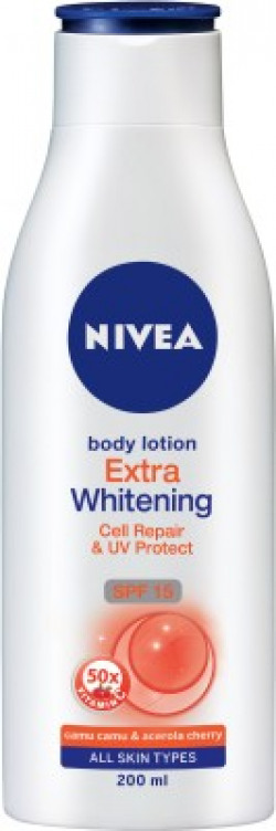 Nivea Extra Whitening Cell Repair Body Lotion SPF 15(200 ml)