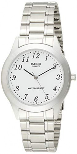 Casio Enticer Analog White Dial Men's Watch - MTP-1128A-7B (A215)