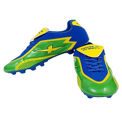 Vector X Brazil-II Football Shoes, UK 10 (Green)