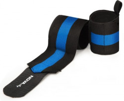 Nova Play Weight Lifting Wrist Support with Velcro closure Wrist Support(Black, Blue)