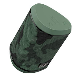 Boat Stone 170 LFW Edition Portable Bluetooth Speakers with True Wireless Sound, Compact IPX6 Water Resistant Design and HD Sound (Camo Green)