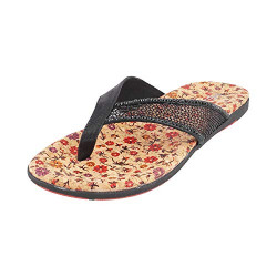 Metro Women's Black Fashion Sandals-5 UK/India (38 EU) (32-9993-11)