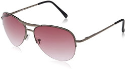 Fastrack Aviator Women's Sunglasses (M083PR3F|Purple)