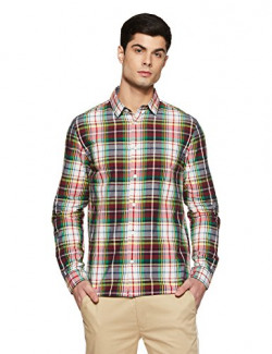 Celio Men's Casual Shirt (8904231516250_FACHECK5 AW-16_40_Multicolor)
