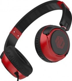 Nu Republic Funx W Wired Headset(Red, Black, Wired over the head)
