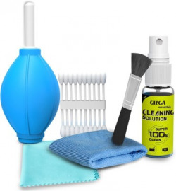 Gizga Essentials Professional 6-IN-1 Cleaning Kit for Cameras and Sensitive Electronics for Computers(GZ-CK-104)