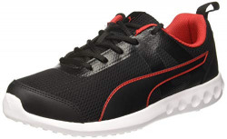 Puma Men's Gait Idp Black-High Risk Red Running Shoes-6 UK (39 EU) (7 US) (37310002_6)