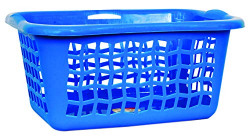 Princeware Small Hipster Basket for Kitchen and Bathroom Utility in Blue Colour