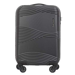 Kamiliant Kam Teku ABS 55 cms Black Hardsided Cabin Luggage (KAM TEKU SP 55cm TSA - Black)