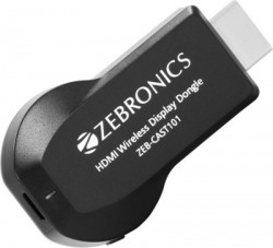 Zebronics ZEB CAST 101 Media Streaming Device(Black)