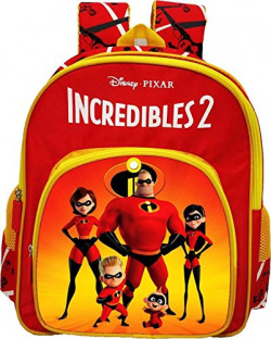 Incredibles 14 Ltrs Red School Backpack (MBE-WDP1376)