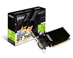 MSI GT 710 2GD3H LP DDR3 Gaming Graphic Card