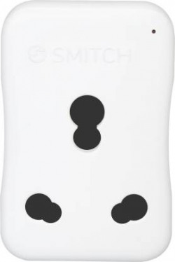 Smitch Wi-Fi Smart Plug 6A  (White)