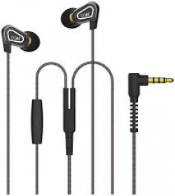 boAt Duo 2.0 In-Ear Wired Earphone with case (Black)