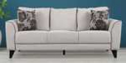 70% Off - Chester 3 Seater Sofa in Beige Color By HomeTown Rs. 22900