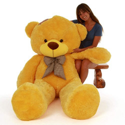 Buttercup Soft Toys Medium Very Soft Lovable/Huggable Teddy Bear for Girlfriend/Birthday Gift/Boy/Girl - 3 Feet (91 cm, Yellow)