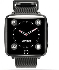 Lenovo Carme Smartwatch(Black Strap Regular)
