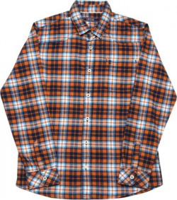 Izod Boys Checkered Casual Multicolor Shirt