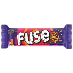 Cadbury Fuse Chocolate Bar, 50g (Pack of 15)