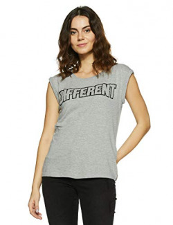 VERO MODA Women's Regular Fit Shirt (1953197004_Light Grey Melange_S)