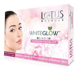Lotus Herbals Whiteglow Insta Glow 4 In 1 Facial Kit, 40g