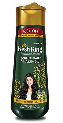 Kesh King Gold Anti Hairfall Shampoo, Reduces Hair Fall, Makes Hair Strong, Strengthens, Nourishes & Conditions, For Soft, Smooth & Voluminous Hair, For Men & Women, 600 ml